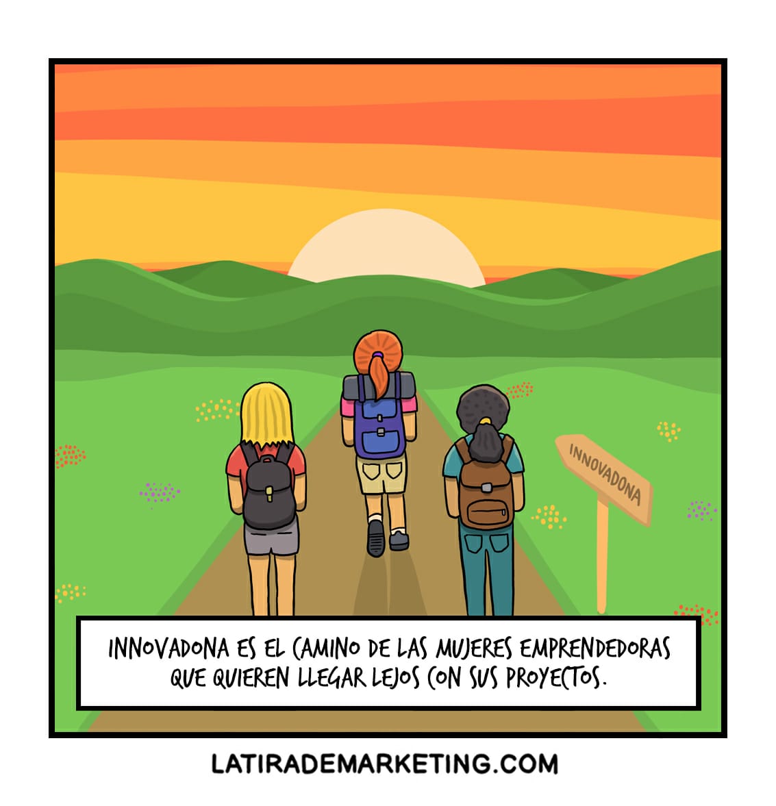 BlocEmpresarial's tweet photo. En Innova-Dona te llenan "la mochila" de recursos para avanzar; aunque lo mejor es tener compañeras de viaje que te acompañen en esta aventura, con las que compartir tus inquietudes y miedos, pero también experiencia y conocimientos. Marisa González https://t.co/EWysKcXqQM
