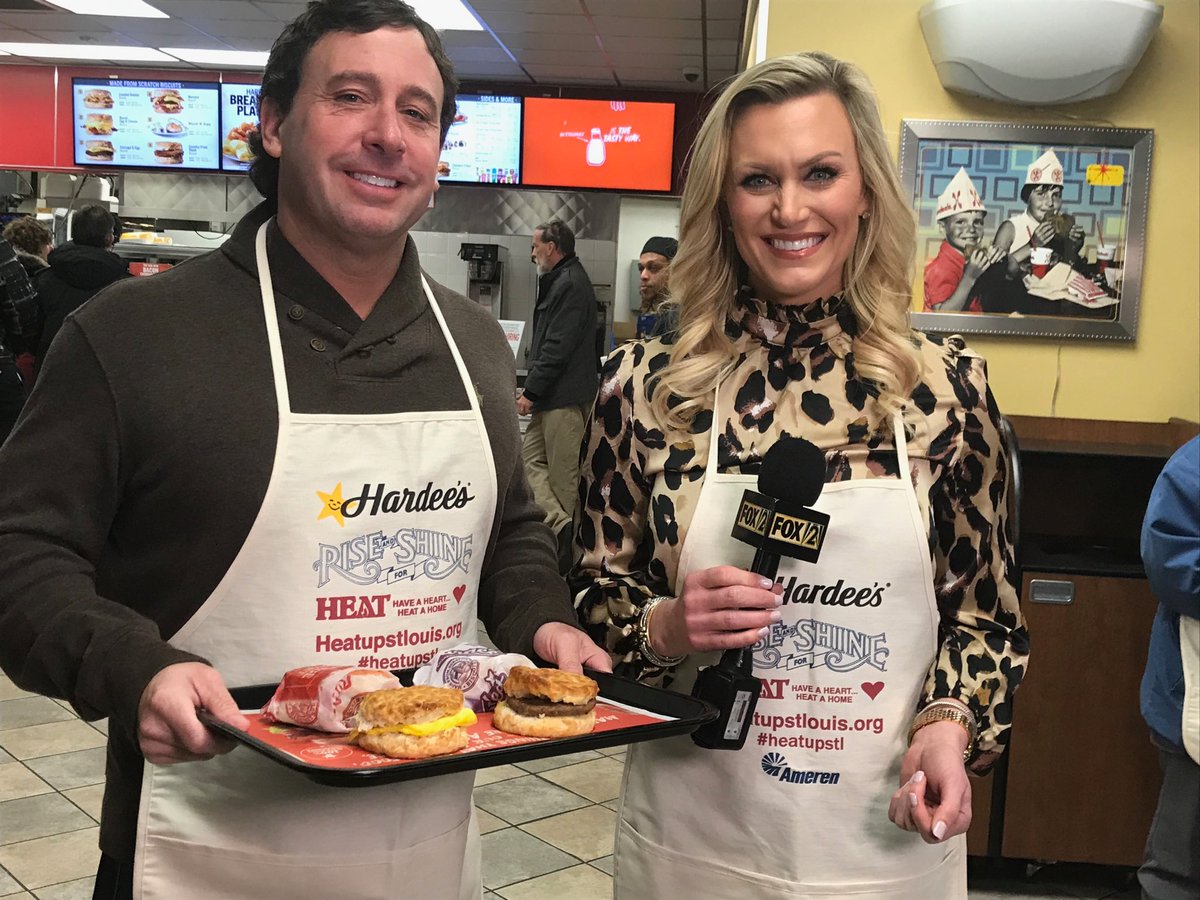 ⁦<a href="/SteveStenger/">Steve Stenger</a>⁩ honorary board chair did a visit w/⁦@KHesselFox2⁩ on ⁦<a href="/FOX2now/">FOX2now</a>⁩. Hessel said it takes a village &amp; Stenger pre order 300 biscuits!