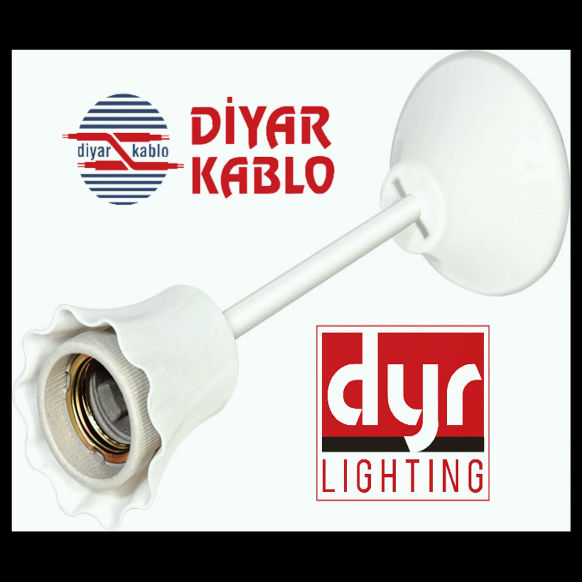 exploregh's tweet photo. RT @DiyarKablo: #Lamp #holder from #DYR_Lighting, code 2100, white color, #porcelain #socket E27 & #cord is H03VH-H #cable or H05VV-F cable.
#cables #diyar_cable #Algeria #Nigeria #Senegal #Mali #Ghana #Mauritania #Western_Sahara #Ethiopia #Chad #South_A… https://t.co/qFiGlFOxqT