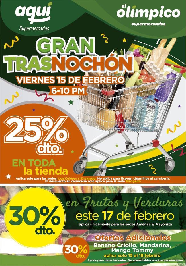 Aquisuper's tweet photo. ¡Este fin de semana está perfecto para mercar en #ElOlímpicoSupermercados! https://t.co/IPO4aA5zP5