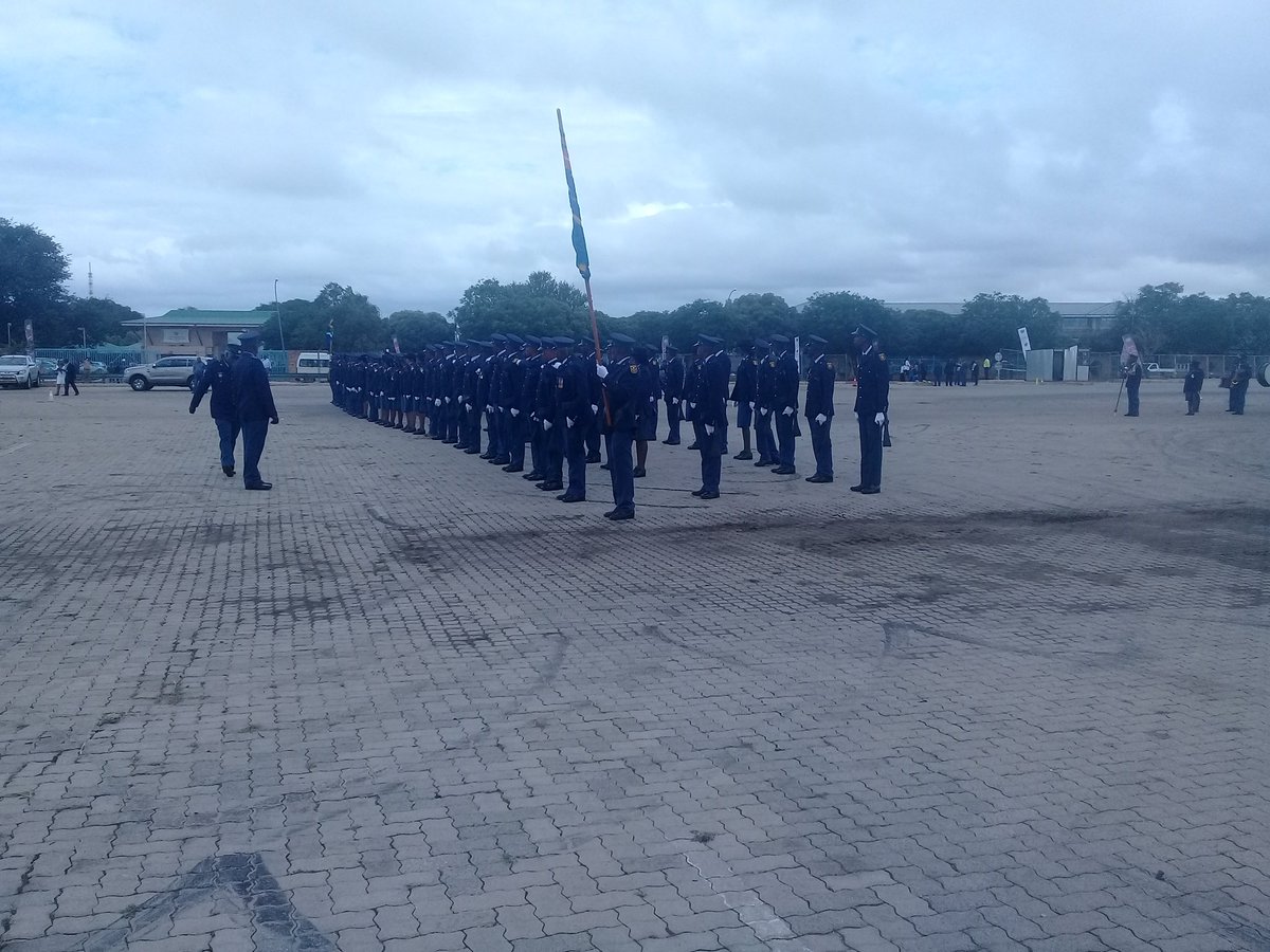 Parade by  <a href="/SAPoliceService/">SA Police Service 🇿🇦</a> in North West Province as part of #NWSONA2019 where Premier Prof Job Mokgoro will deliver State Of the Province in Mahikeng and officially open legislature for 2019 <a href="/NWPGOV/">NWPG</a>