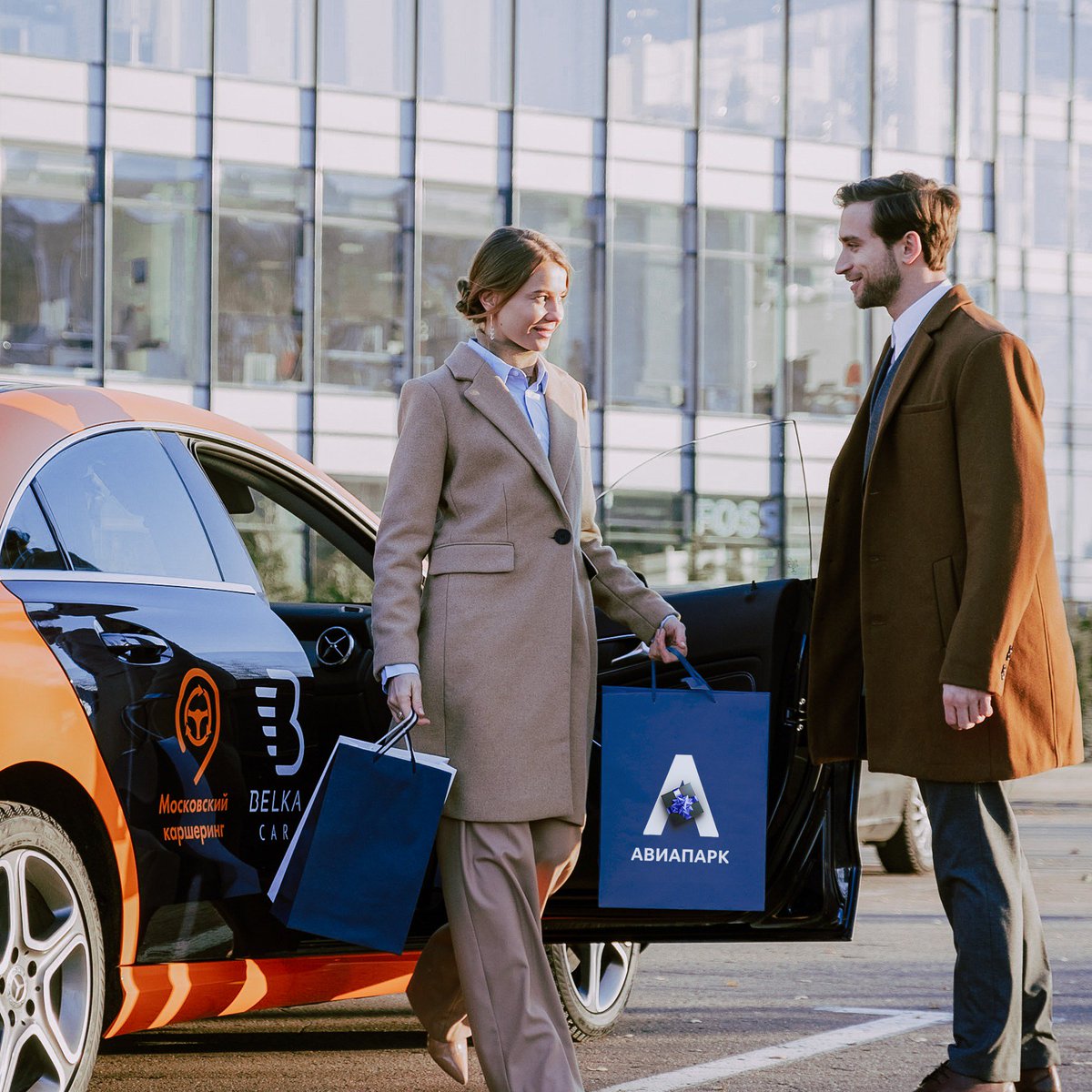 Opened a free special parking zone in Aviapark shoping Center. How do you like this, <a href="/elonmusk/">Elon Musk</a>?