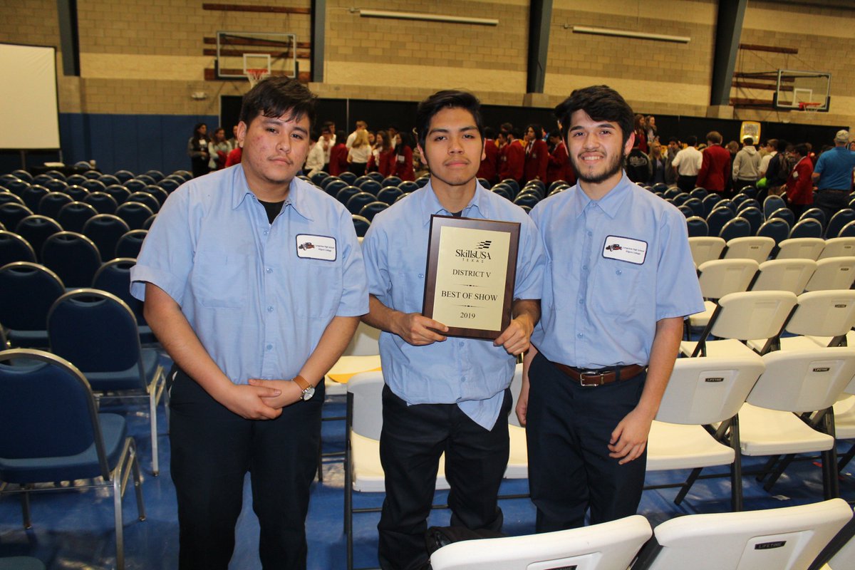 Best of Show on Project; David Pascual, Mark Sanchez and Jesus Cabrera. All three are 11 grades