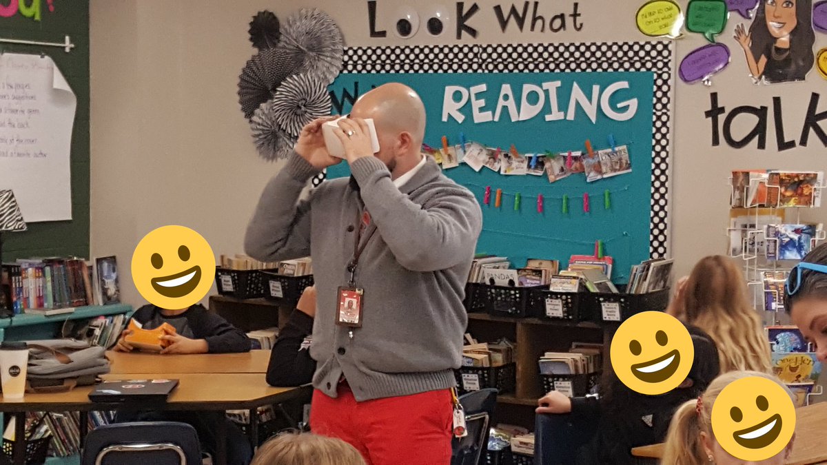 EdTechGCS's tweet image. Students love when their administrators stop in to join their #instechlessons! @mrEhlenbach  joined @ShastaLooper&apos;s class during The Beginnings of the American Revolution Google Expedition yesterday. #studentengagement #GoogleEDU #leadershipsupport 
@BlytheAcad