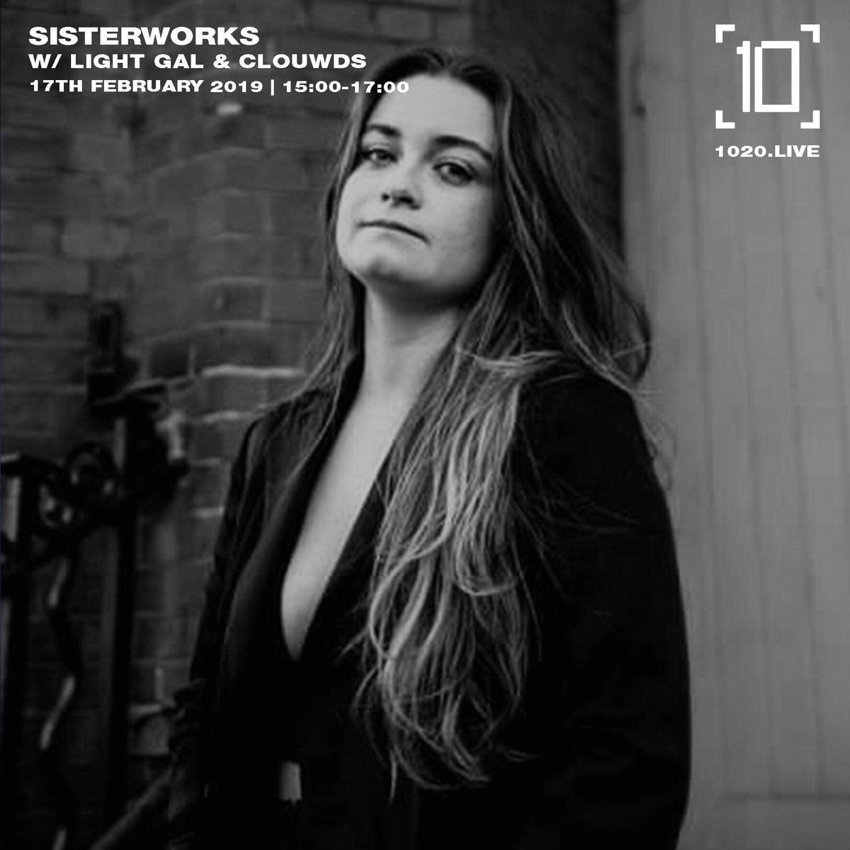 Join us on <a href="/1020_Radio/">1020 Radio</a> Radio this Sunday with Clouwds and Light Gal. Lock in from 3pm 📻 
#radio #1020radio #sisterworks