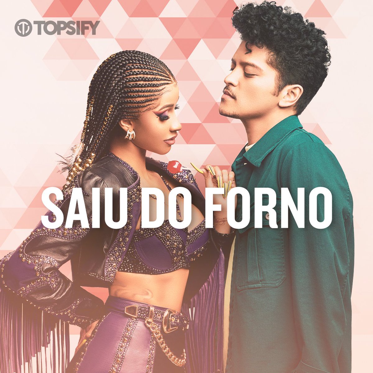topsifybr's tweet image. Feliz sexta-feira recheada de lançamentos na nossa seleção Saiu do Forno! 🔥🔥 E o destaque da capa é para @iamcardib e @BrunoMars, que soltaram a parceria incrível "Please Me" 💖🙏 Clica no link, siga a playlist e vem ficar por dentro: lnk.to/SaiudoForno