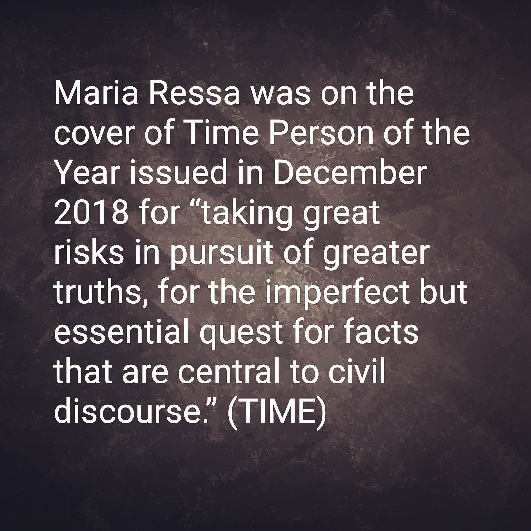 UmnJournalism's tweet photo. #DefendPressFreedom #ResistTyranny #StandWithRappler #StandWithMariaRessa https://t.co/uz1cvLlN4j