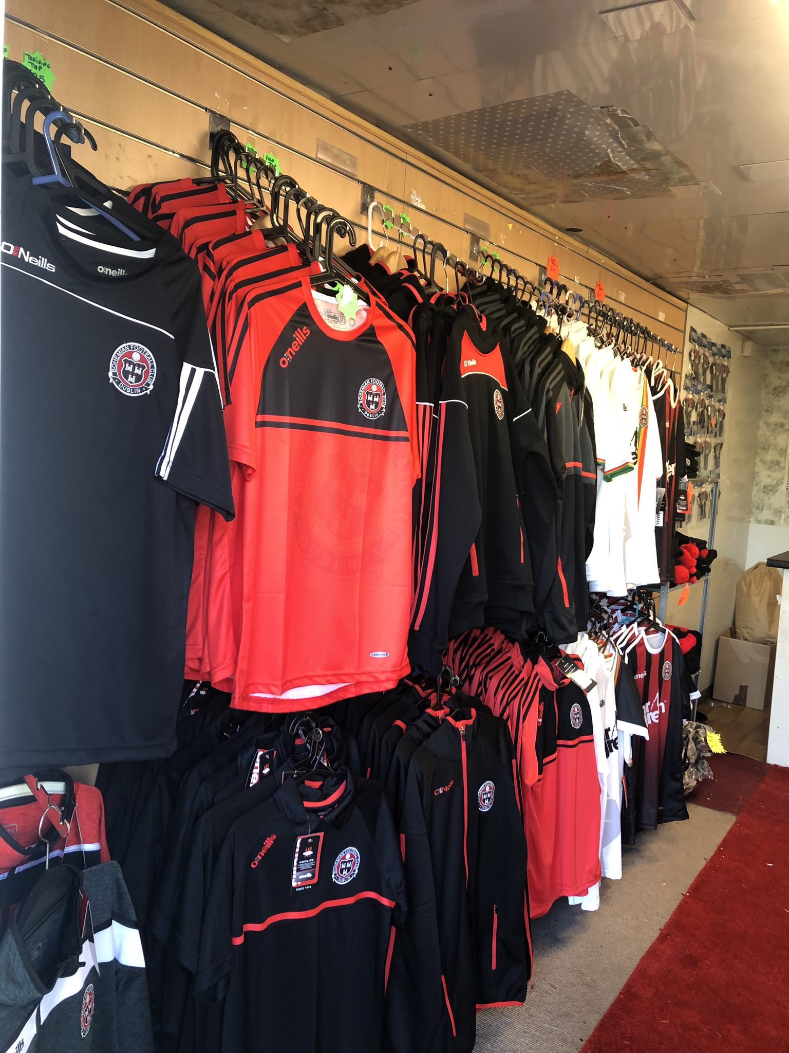 Bohemian Football Club On Twitter The Bohs Store Has More Variety Of Merchandise Than Ever All The New O Neill S Gear Now In Stock A Big Thanks To Club Volunteers Deirdre And Laura