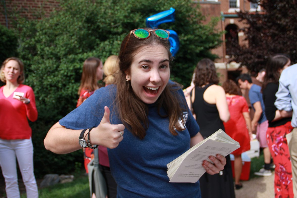 CapCorpsEast's tweet photo. Hey @Creighton Blue Jays! Alumna Halie Goldwire is back on campus today to share about her #serviceyear with Cap Corps. Stop by the #SpringCareerFair to say hello and learn if @CapCorpsEast may be a good fit for you! @CUCareerCenter #gapyear #faithandservice #CLE #DC https://t.co/pABaM73r6s