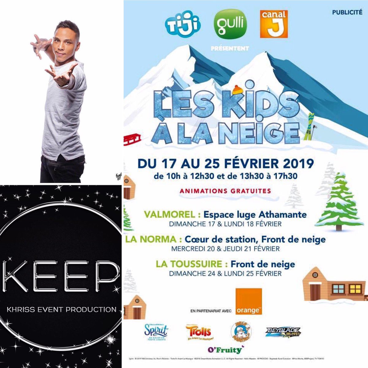Demain départ pour la Tournée des Kids à la Neige 2019 ❄️🙏❤️✅
