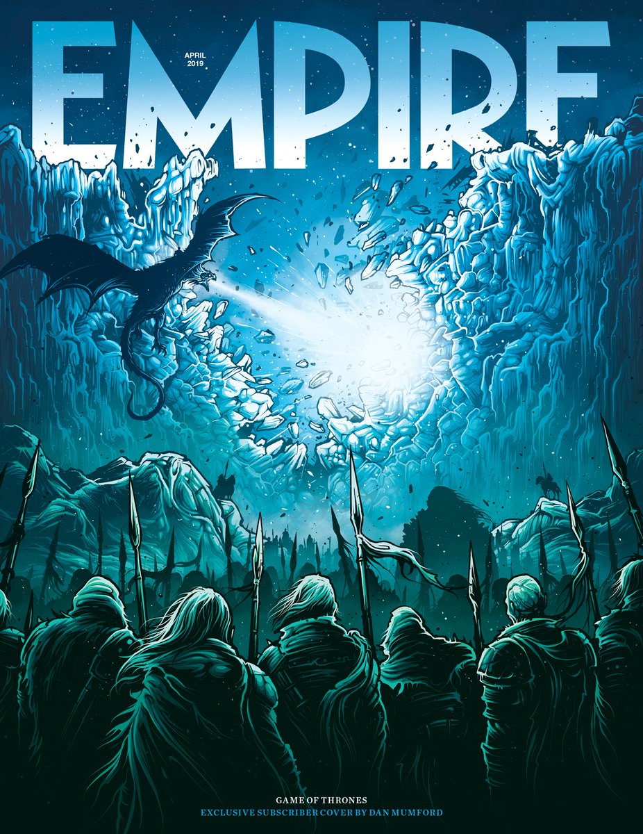 #EmpireMagazine tbm está ansiosa para nova e última temporada de #GameOfThrones com estreia para o mês de Abril. A grande noite se aproxima de Westeros #DominGoT #GameOfThronesS8 #JonSnow #DaenarysTargaryen #Jonaerys #GoT #AegonTargaryen #Winterfell #TheNorthRemembers #HBO