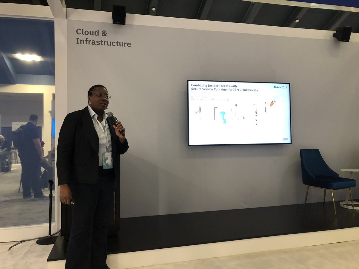 StevenDickens3's tweet image. Diana Henderson takes the stage!!! 
#IBMLinuxONE @IBMLinuxONE #OpenSource #Linux @IBMSystems #IBMSystems #Think2019