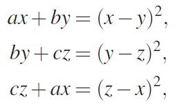 mathematician_3's tweet photo. a,b,c > 0
#nonroutinemath
#polynomial_systems https://t.co/60b64kkapI