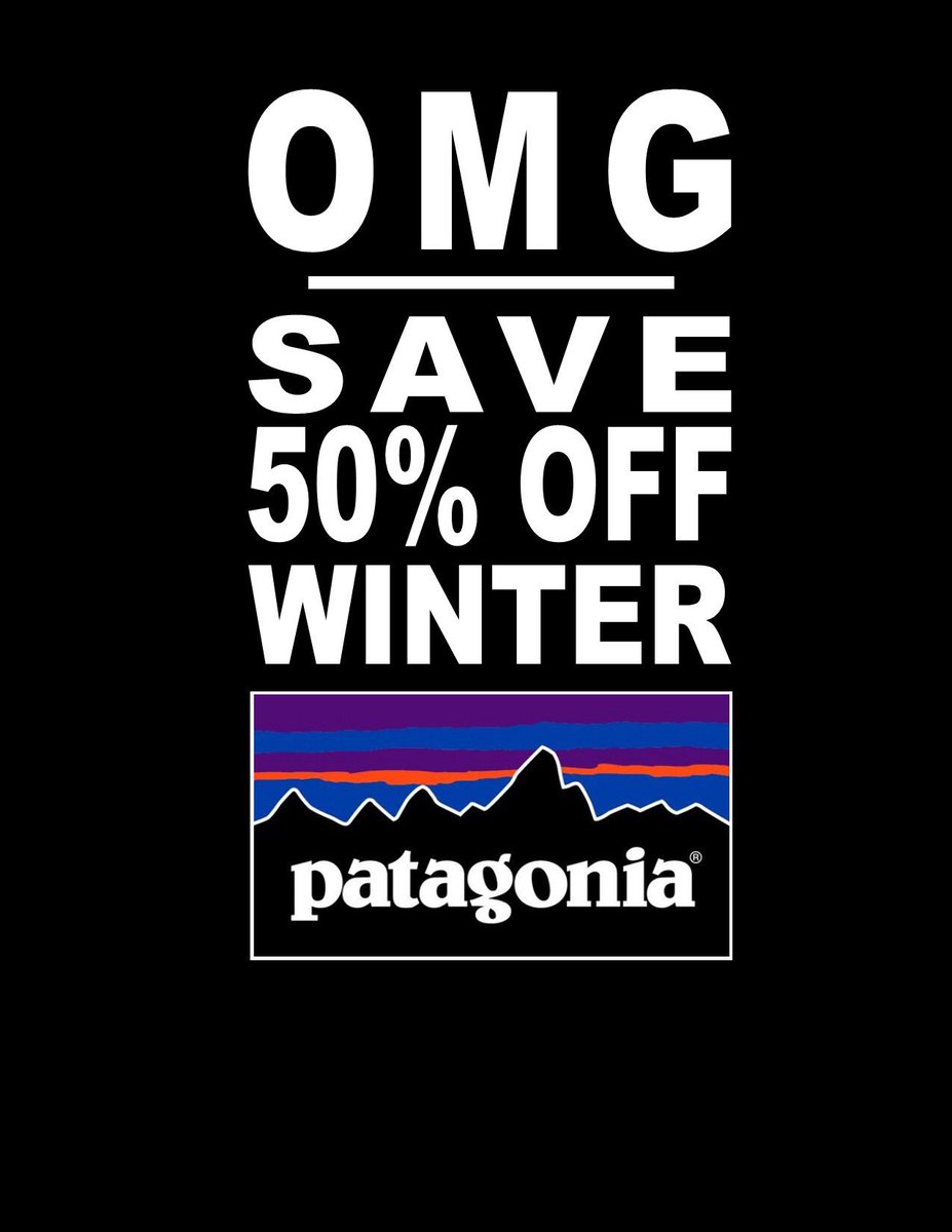 It’s still cold out &amp; our winter gear is still 50% off! What a combo!