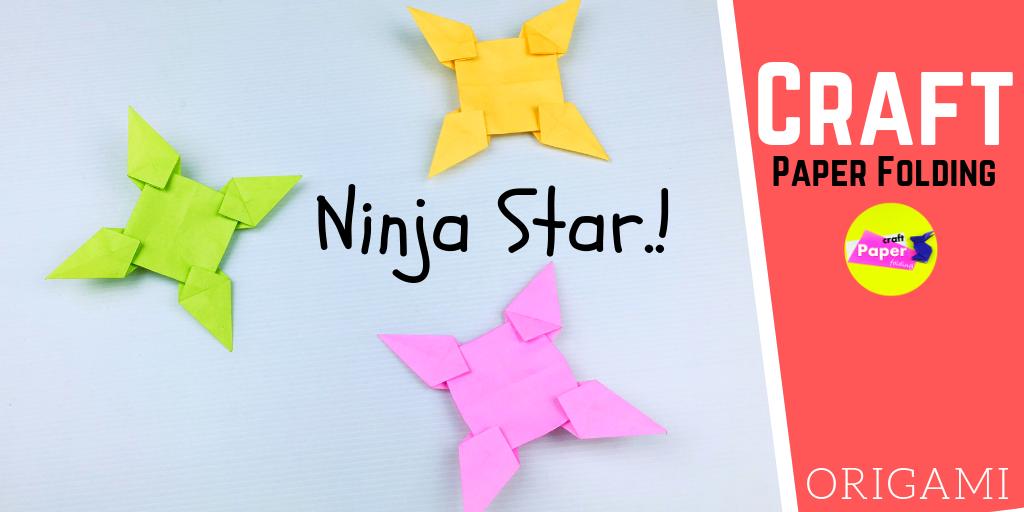 How to Make a Paper Ninja Star Shuriken Origami - Paper Throwing Star - พับดาวกระจาย นินจา😍  youtu.be/bWMWIHmzWZU