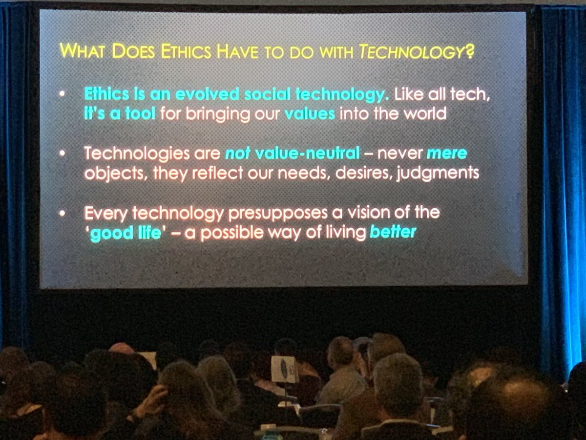 BobStaedler's tweet photo. AI and ethics presentation #stateofthevalley @JointVentureSVN @SJSpotlight https://t.co/cfVmytuUJk