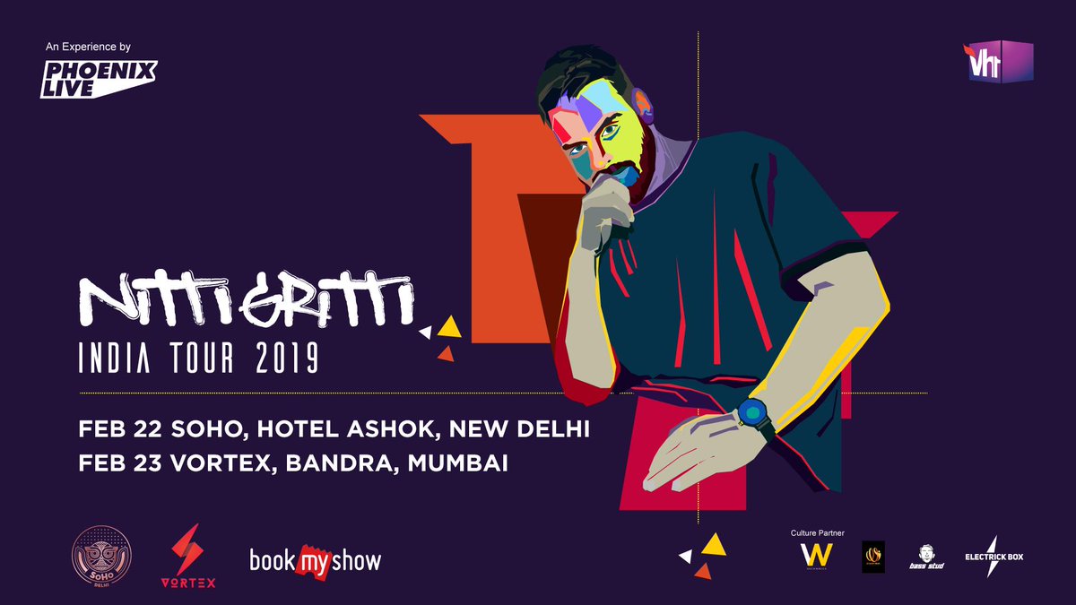 Hey #BassFam 🚨
@DJNittiGritti will be on Indian shores this February on a 2 day India Tour.
22/2 Soho-Hotel, New Delhi
23/2 Vortex, Bandra, Mumbai
.
Tickets will be out soon.
