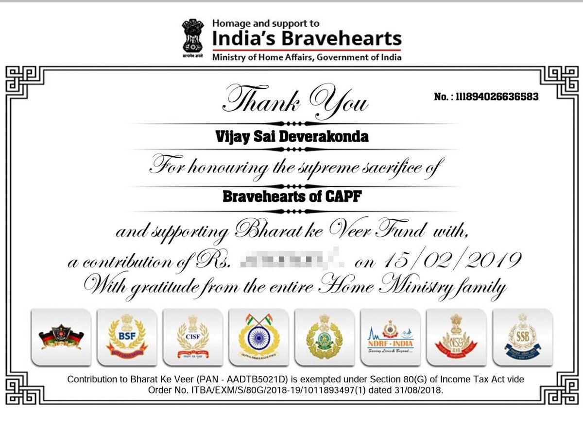 TheDeverakonda's tweet photo. They protect our families.
We must stand by the families of our soldiers.

No contribution can be substantial for our soldiers' lives, but we have to do our bit, I've done mine. 

Together let's Contribute, together we will create a support system.

https://t.co/pHp7ITOdit https://t.co/G9ztDj0gvI