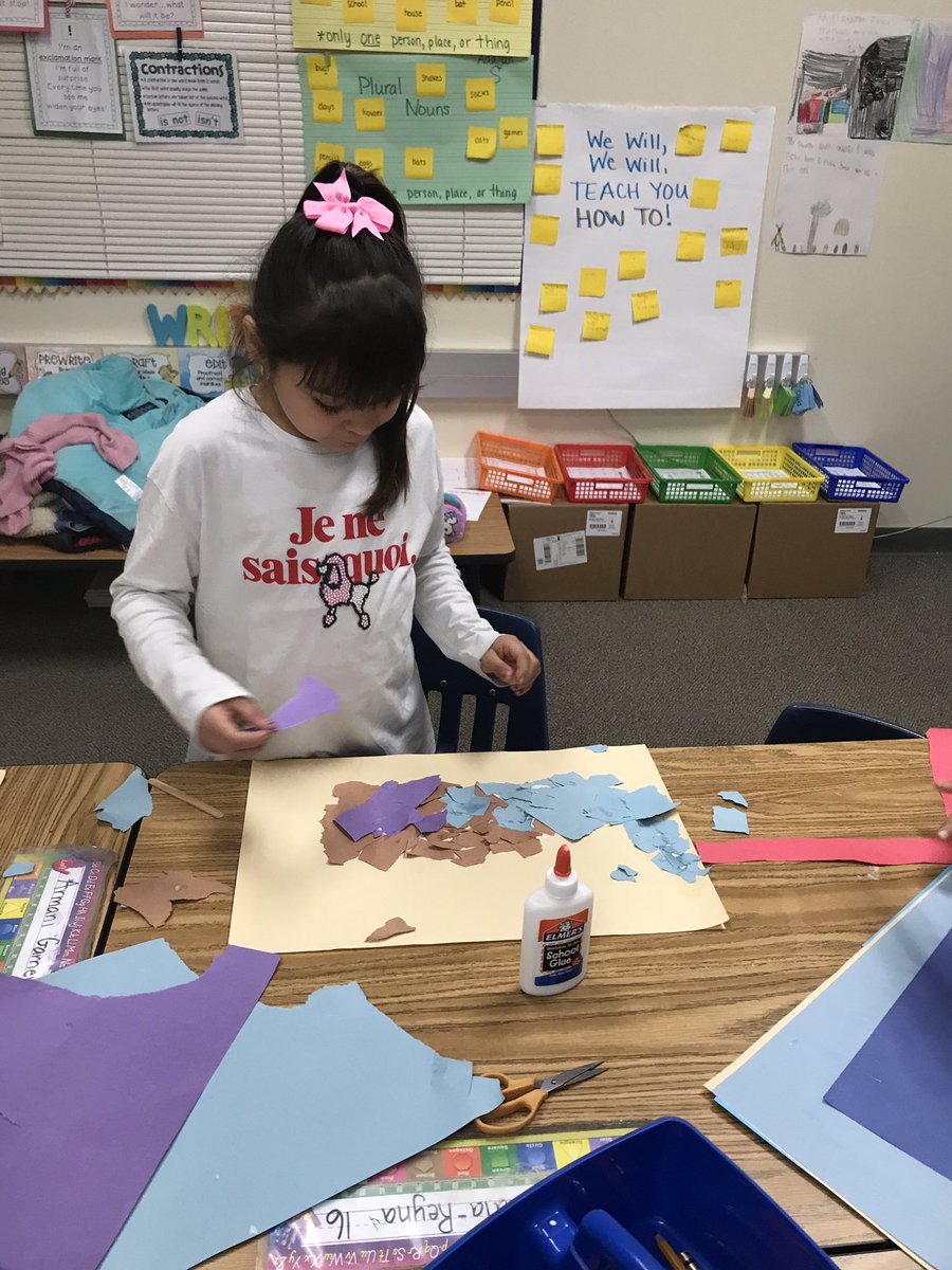 MrsSchwartzie's tweet image. Mosaic landforms! #IBPYP #Huffman #HuffmanPYP #inquiry