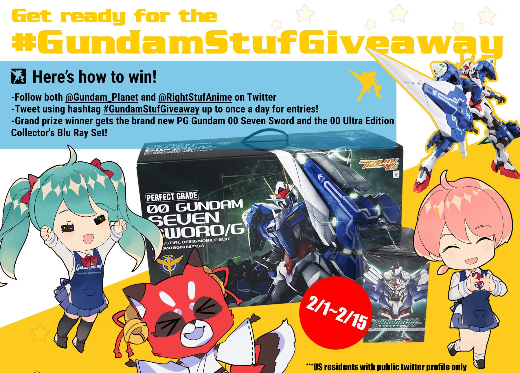 Right Stuf Anime Friendly Reminder Today Is The Last Day To Join In On The Gundamstufgiveaway Final Chance To Snag A Pg Gundam 00 Seven Sword And A Gundam 00
