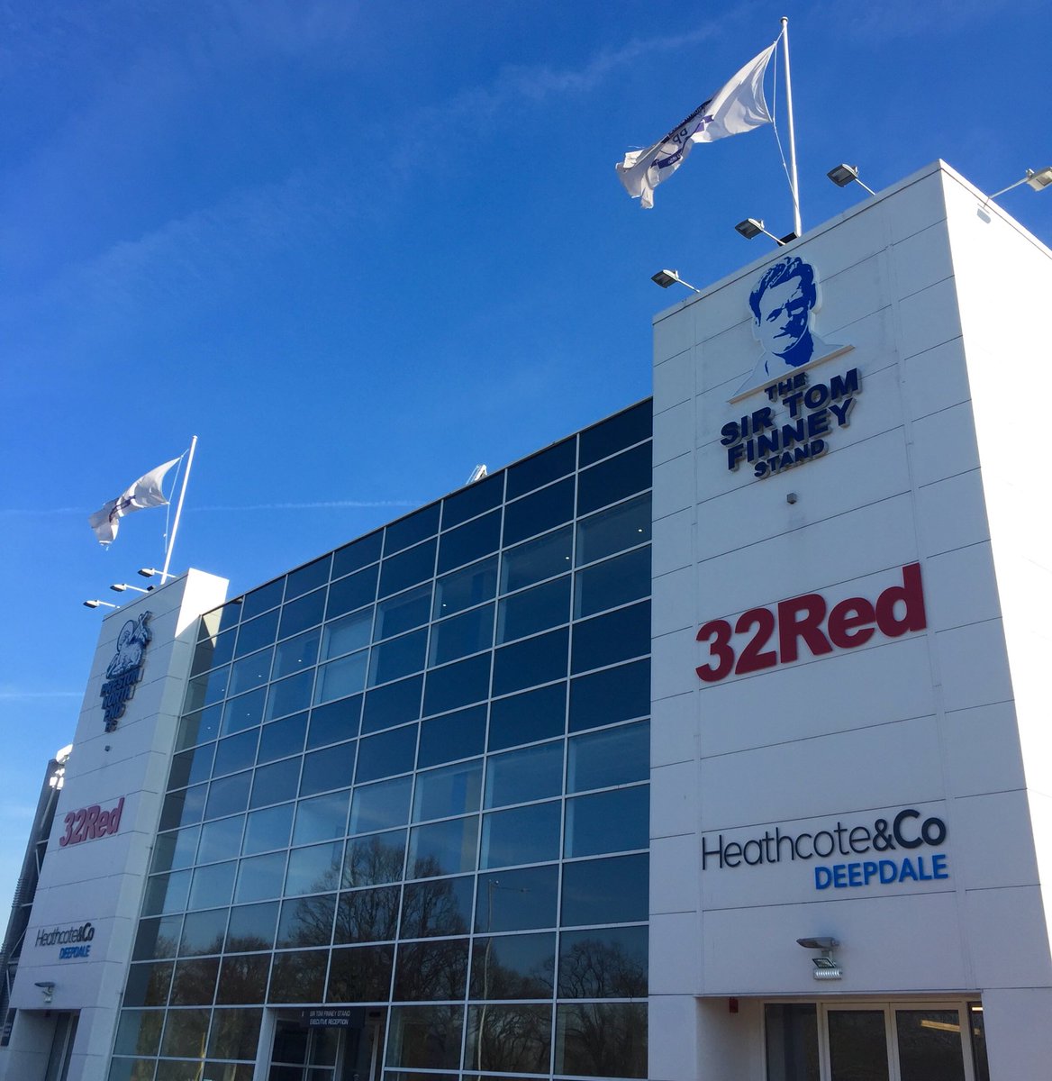 Our Heathcote&amp;Co Deepdale branding is now up at <a href="/pnefc/">Preston North End FC</a>! 

For all enquiries please call: 0333 234 6663