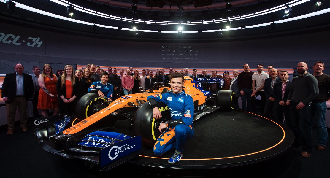 MCLRN35's tweet photo. Has yesterday worn off yet? 

No, didn’t think so 😜

Let’s take a look back at the launch of the #MCL34 #MTCFanDay #MCL34CarLaunch https://t.co/YflylI0l6A