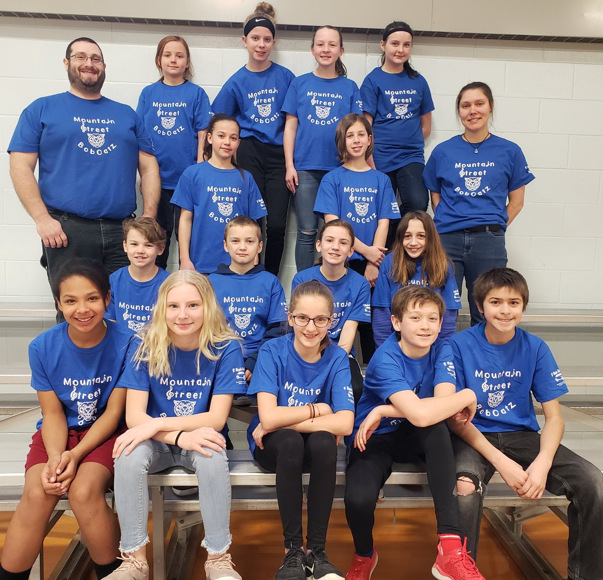 BristolBobcats's tweet photo. Special thanks to Raymond Marcotullio and Maple Ridge Auto for providing t-shirts for our Mountain Street Bobcatz House Band and to Kari Jipner for designing the logo! @BristolBobcats @MAUSD8 https://t.co/yhWYc4gyaB