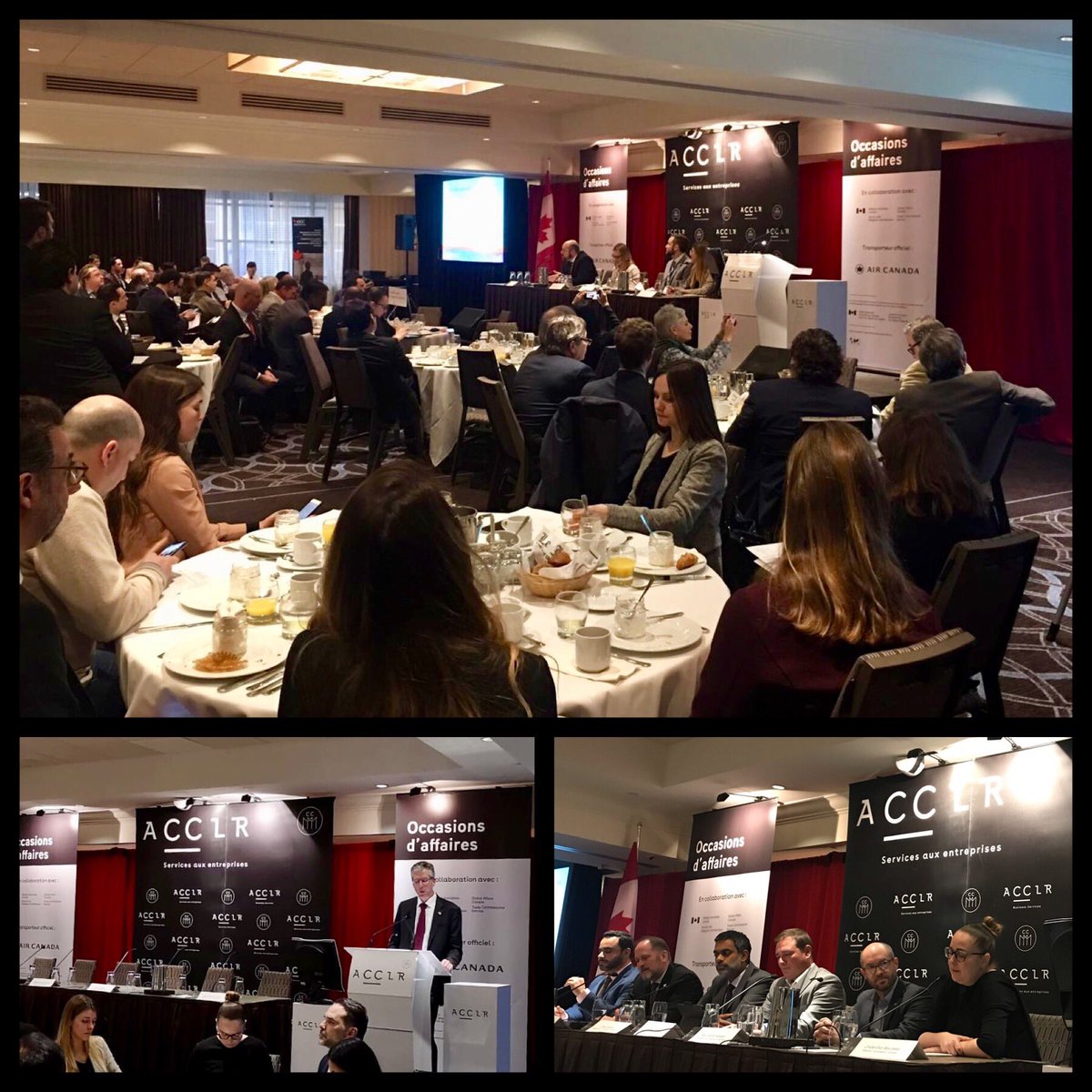 #Événement @Acclr_CCMM: Ce matin au Forum d’affaires sur la diversification du commerce on apprend + sur le Partenariat transpacifique global et progressiste #PTPGP. MERCI @DevEconCan, @AMC_corporatif et aux délégués @SDC_TCS de #Japon #Australie #NouvelleZélande #Viêtnam #Pérou!