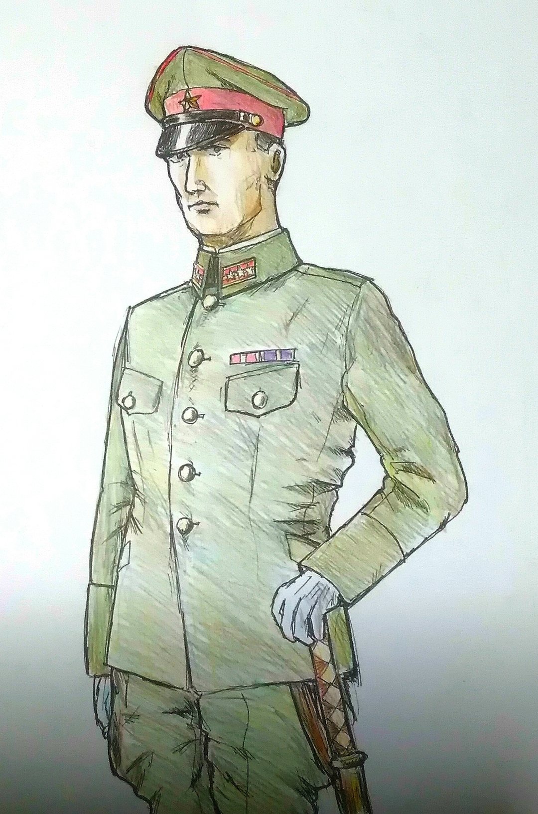 Pixiv投稿ー軍服 ミリタリー系 Twitter