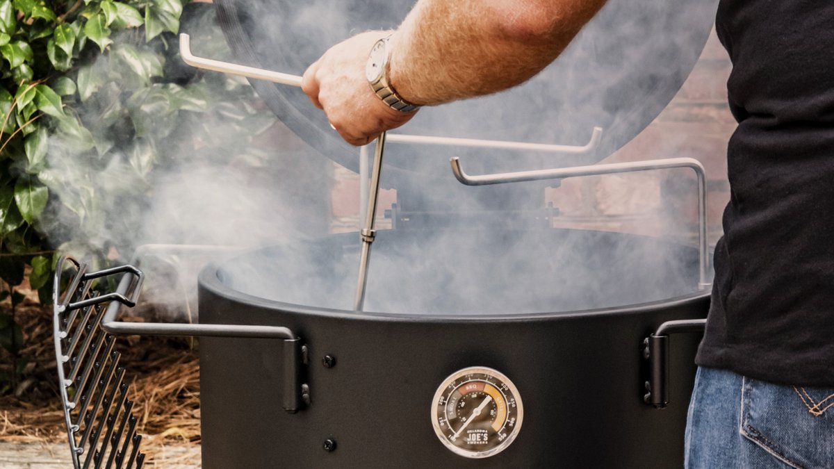 The Bronco Drum Smoker delivers precision and control to the authentic smoking experience. Check it out at Walmart or Lowe’s.