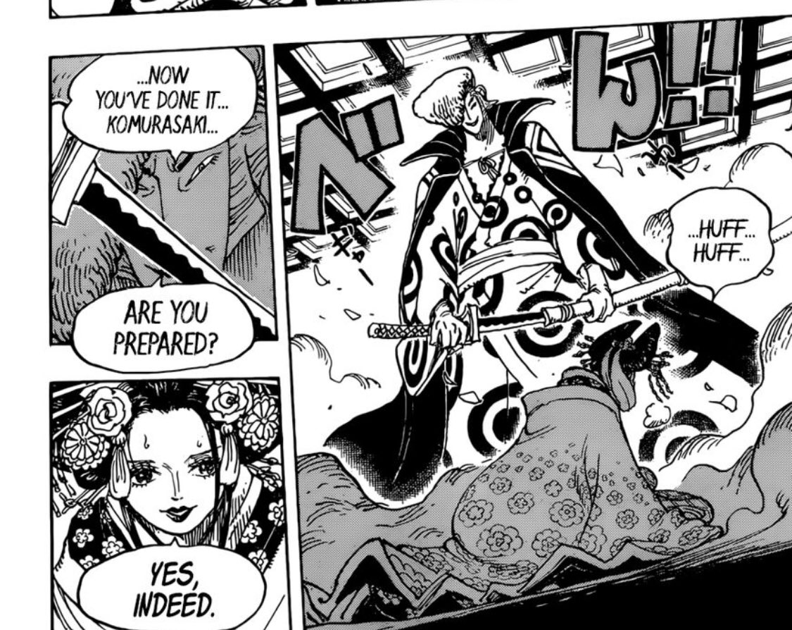 Syko Cote Szn I Feel Like Kyoshiro Didn T Really Kill Komurasaki And It Was All Just An Act To Deceive The Shogun Onepiece 933 T Co O5npzztjhy Twitter