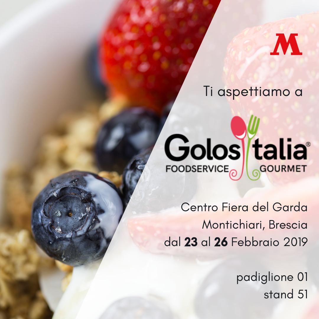 MusettiCaffe's tweet image. Dal 23 al 26 febbraio al Centro Fiera del Garda di Montichiari va in scena l'enogastronomia italiana!
Vi aspettiamo a Golositalia nel Padiglione 01 allo stand 51😍☕🍰 @golositalia #golositalia #caffemusetti