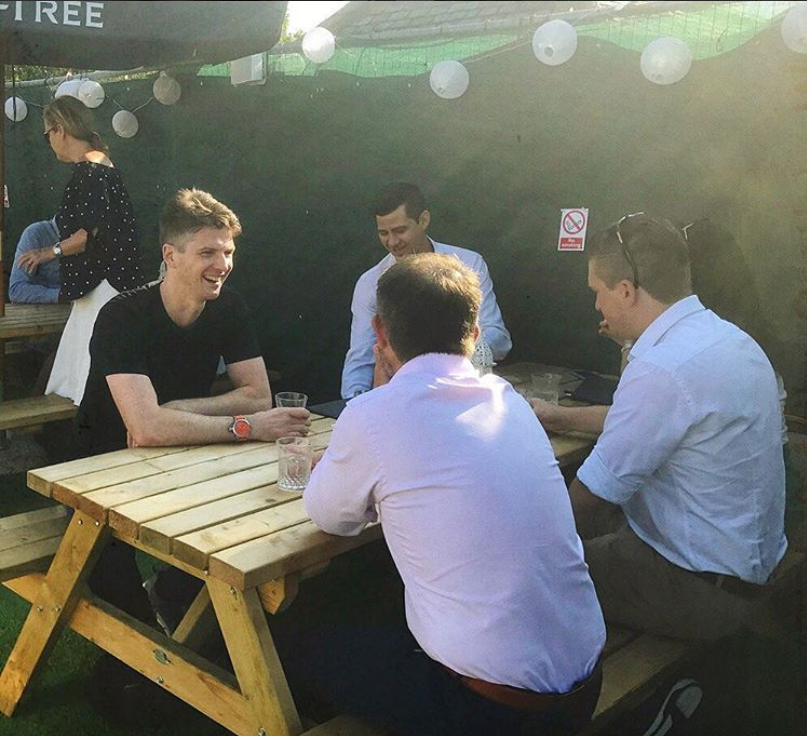 We are SO looking forward to the Summer, for morning sunshine and more outside events. #RollOnSummer #Networking