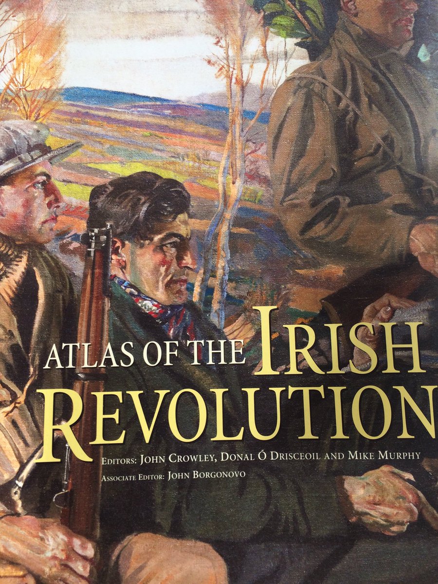 Finished (at last!). What a fantastic resource for anyone interested in Irish history. Every home should have one - every school *must* have one. #atlasoftheIrishRevolution