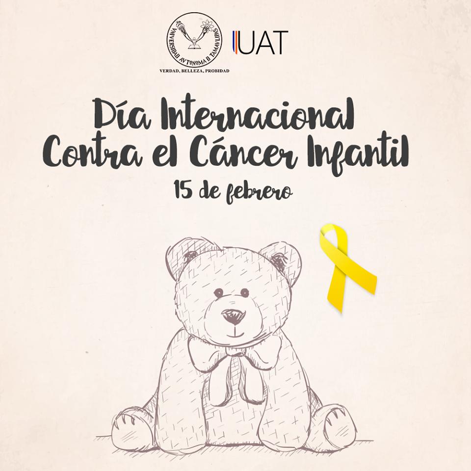 UAT_mx's tweet photo. #UAT El Día Internacional del Cáncer Infantil se celebra anualmente para crear conciencia y expresar apoyo a los niños y adolescentes con cáncer, a los sobrevivientes y a sus familias.
#YocreoenlaUAT #UniversidadAutonomadeTamaulipas https://t.co/swrxEMOV2Q