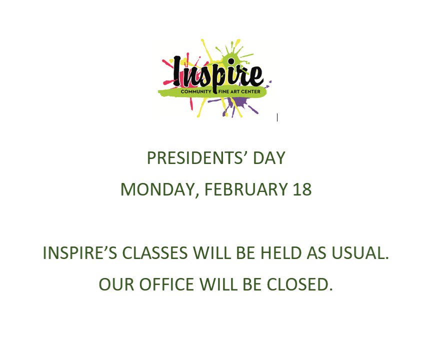 Inspire Fine Art Ctr (@inspirefineart) on Twitter photo 