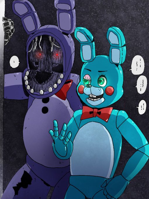 Fnafのtwitterイラスト検索結果 古い順