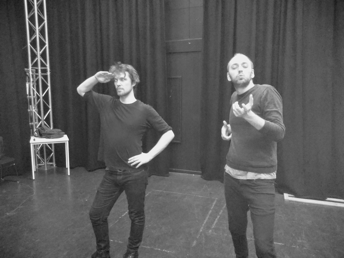 blowfishtheatre's tweet photo. The sexy Russian soldiers are back!
#TrumpTheMusical 
#ItsPutin https://t.co/l4lzNJL14B