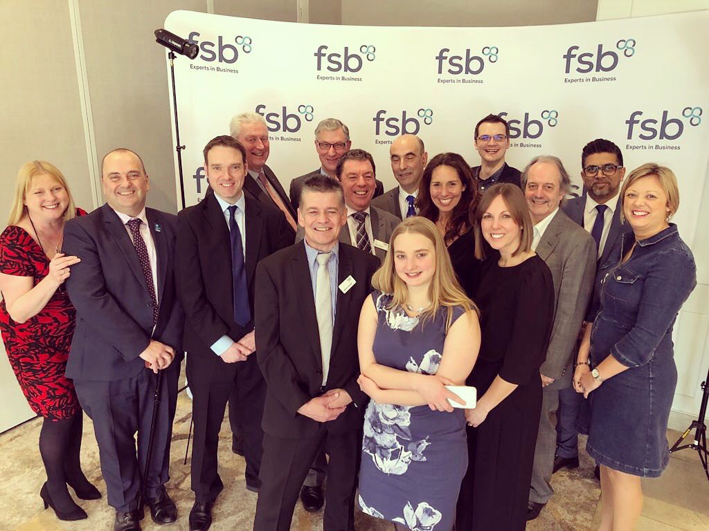 Most of the team here today <a href="/FSBWestMids/">FSB West Midlands</a> #FSBAWARDS