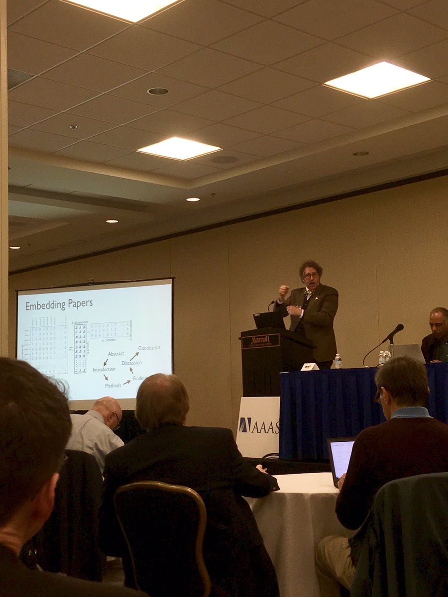UChicago Research (@uchiresearch) on Twitter photo Prof. James Evans speaks about the sociology of how science is conducted today during a <a href="/AAASmeetings/">AAAS Annual Meeting</a> session on Blockchain and the Scientific Method.<a href="/UChicagoSSD/">UChicago Social Sciences</a> <a href="/UChicagoCS/">UChicagoCS</a> Prof. James Evans speaks about the sociology of how science is conducted today during a <a href="/AAASmeetings/">AAAS Annual Meeting</a> session on Blockchain and the Scientific Method.<a href="/UChicagoSSD/">UChicago Social Sciences</a> <a href="/UChicagoCS/">UChicagoCS</a>