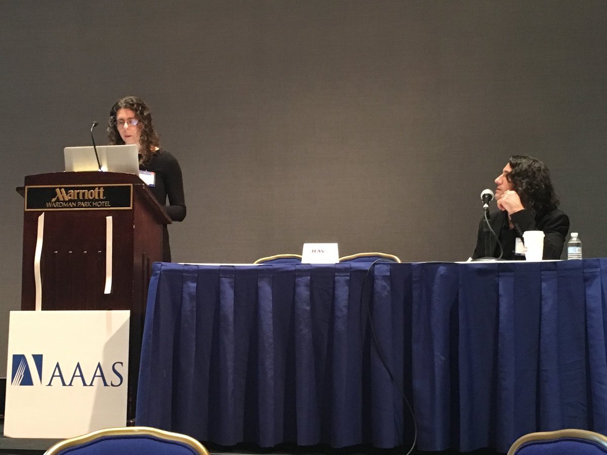 rickwasmith's tweet photo. Up next in our critical bioanth session, Deborah Bolnick. #AAASmtg @Anthrofuentes https://t.co/zfEySwe44V