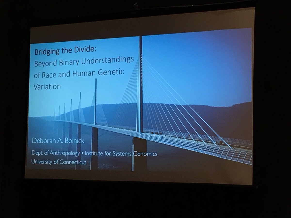 rickwasmith's tweet photo. Up next in our critical bioanth session, Deborah Bolnick. #AAASmtg @Anthrofuentes https://t.co/zfEySwe44V
