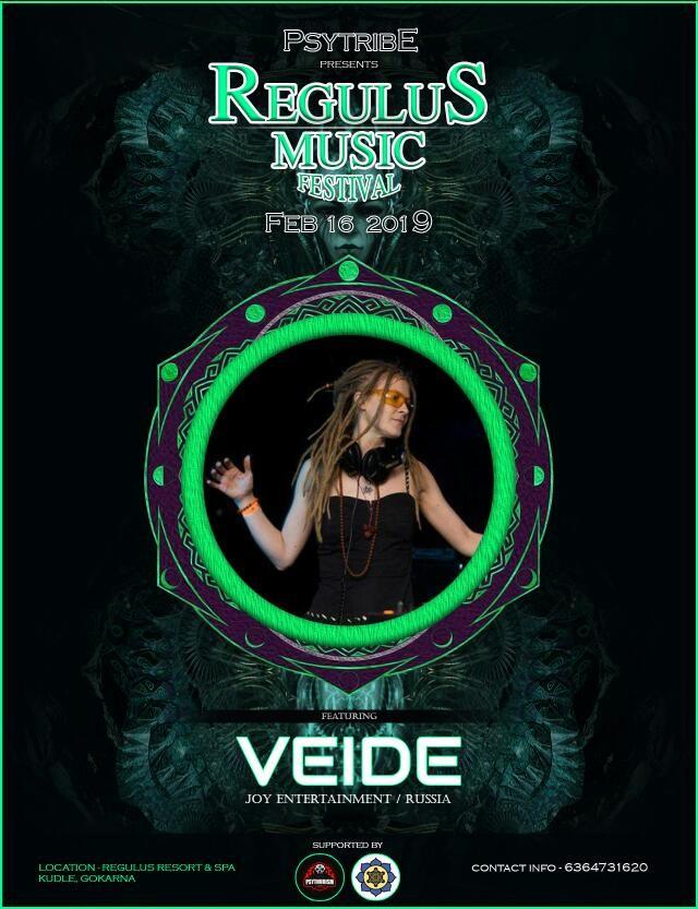 Our artist Veide will be playing tomorrow in Gorkana for Regulus Music Festival. #Veide #JoyEntertainment #Psytrance #Gokarna #India