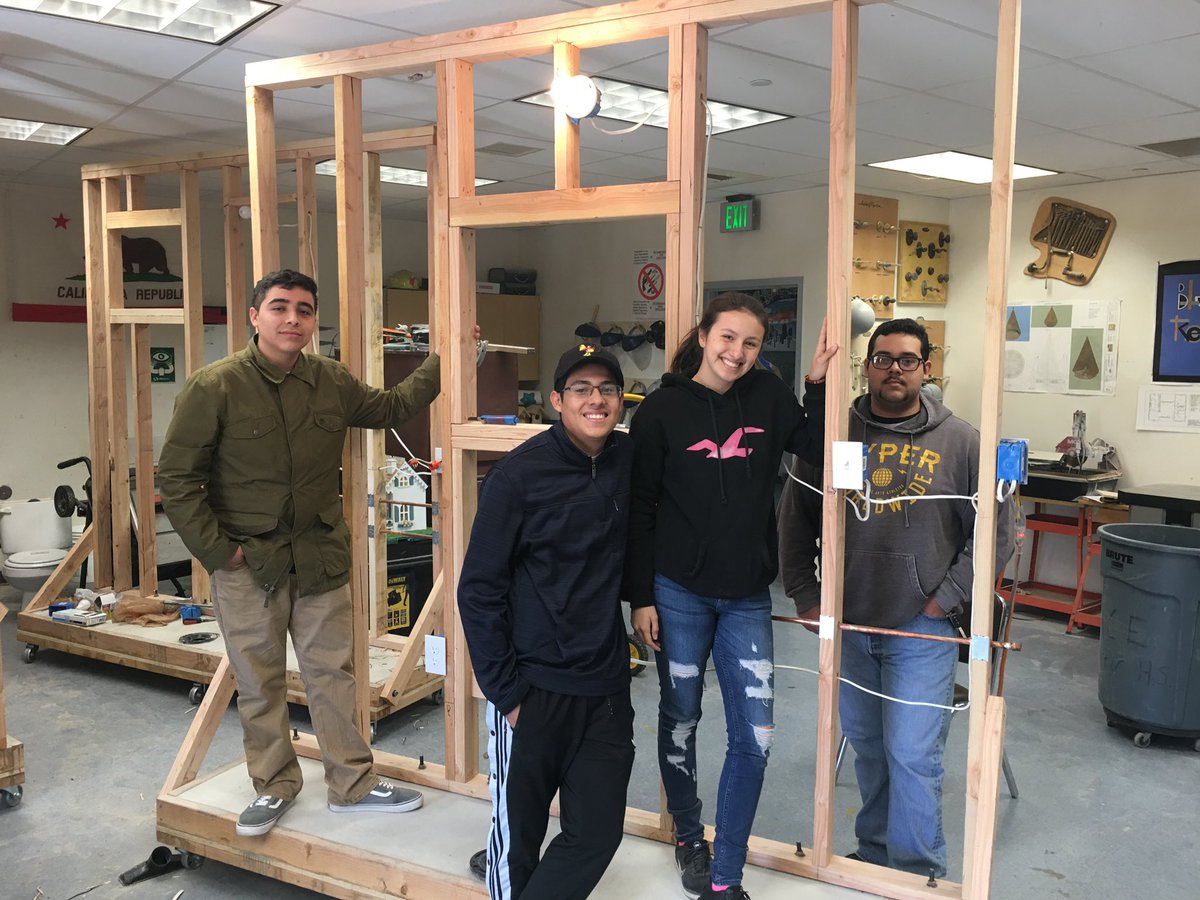 acecharterhigh's tweet photo. Look at all of the awesome projects and jobs going on in our construction class!!!! Awesome work Hatler!!! #researchdesigncreate https://t.co/JK7rIS5S6W