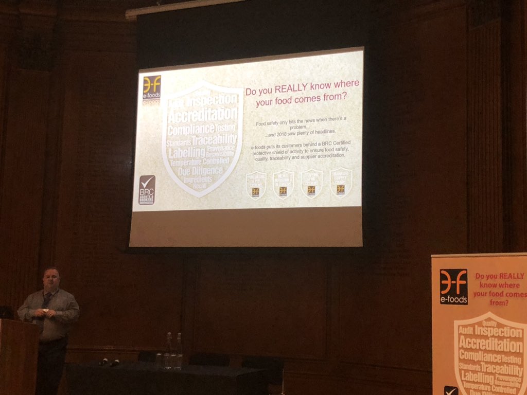 Rob Henry on food safety, a certified supply chain and the link to online purchasing. @efoods #catering #nhs #studyday