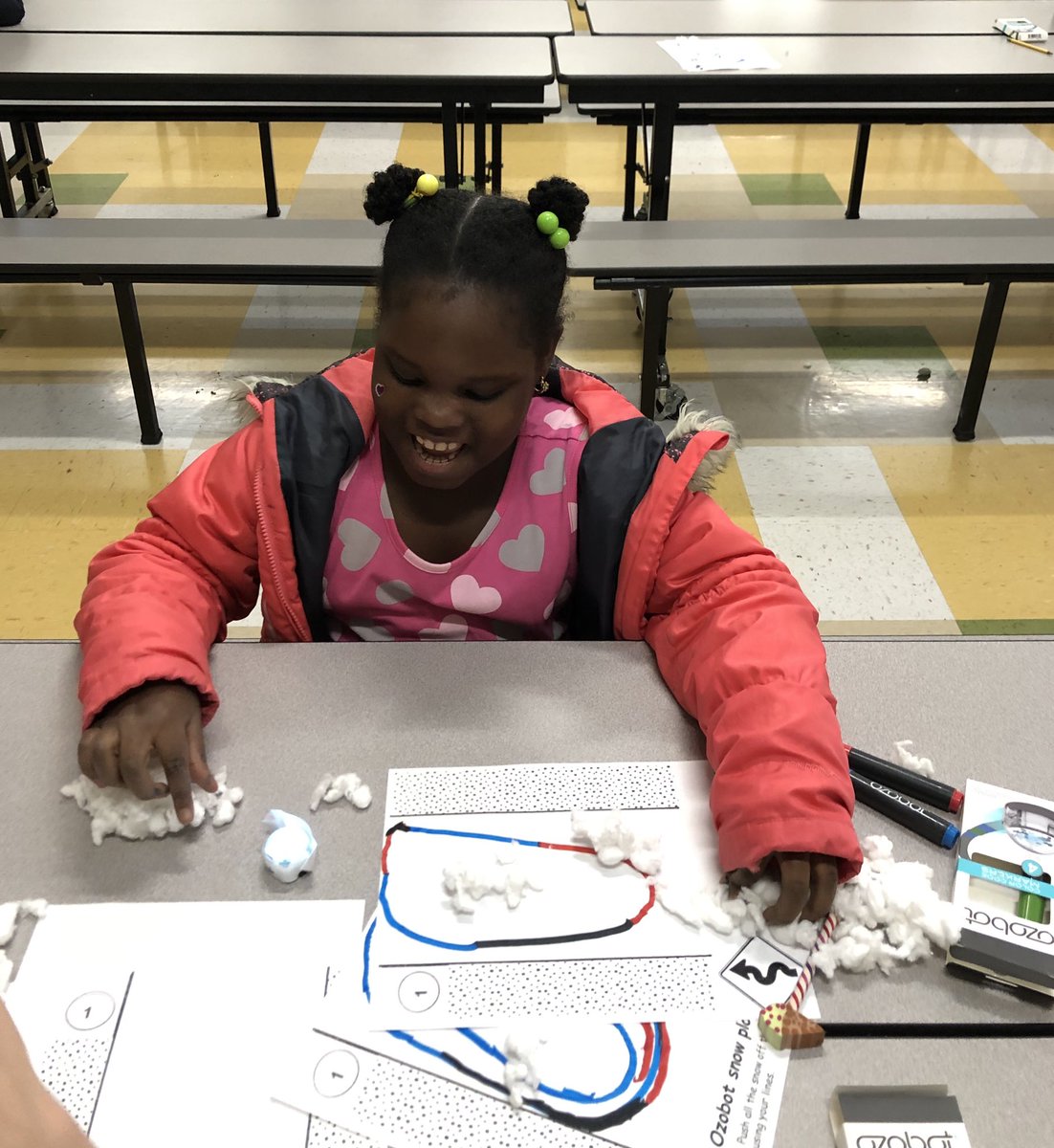 BrownsvilleBASE's tweet photo. THANK YOU @sshaffer4 for bringing the snow plow challenge to our 2nd grade engineers! Love the multi levels of complexity that had everyone fully engaged, designing, rethinking, recreating and celebrating.
@incrEDEPle @acpslearntech @Ozobot @ACPS_DART https://t.co/DLg4IjsfcO