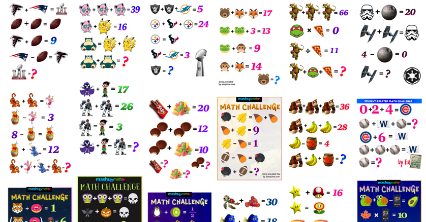 mashupmath's tweet photo. You can download all of our free weekly math challenges on our website: https://t.co/Yr6Sl3DQu5 #edchat https://t.co/ie8GO0QkK5