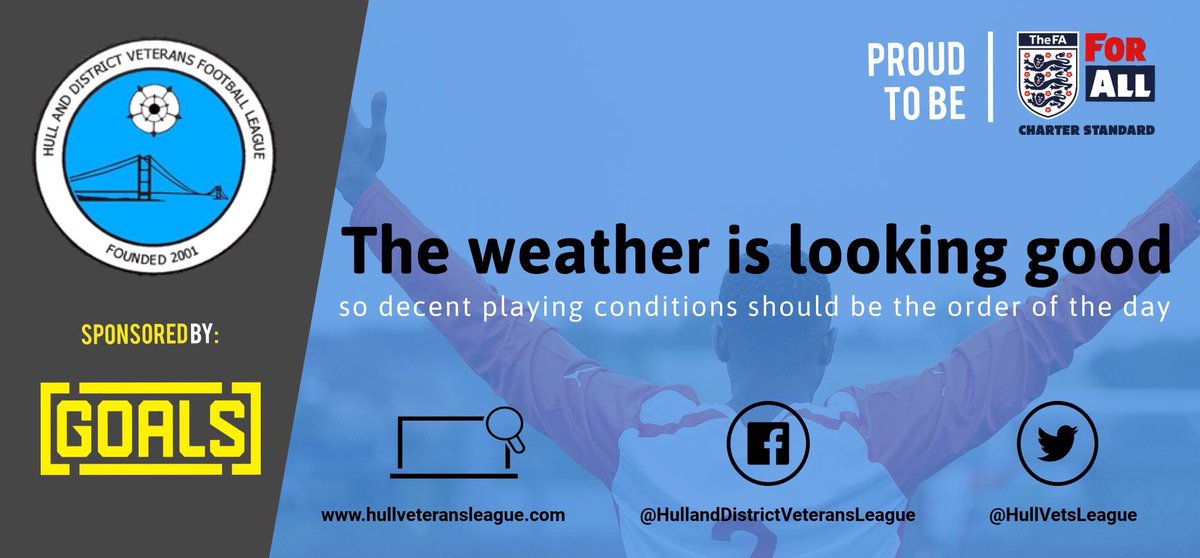 SUNDAY 17th FEBRUARY 

➖ The Malet Lambert ‘derby’ features Pinfleet and <a href="/BiltonSwiss/">Swiss Bilton</a> 
➖ <a href="/afcblackiesvets/">AFC Blackburn Leisure Veterans</a> 🆚 Drum postponed
➖ <a href="/CottRangers/">Cottingham Rangers</a> look to abate poor run
➖ Black Horse to extend lead at top of Division 2️⃣?

MATCH PREVIEWS | hullveteransleague.com