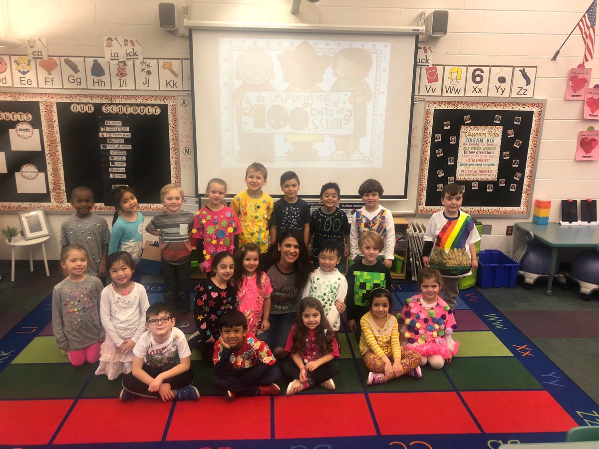 These Kindergarteners are 💯 Days Smarter!