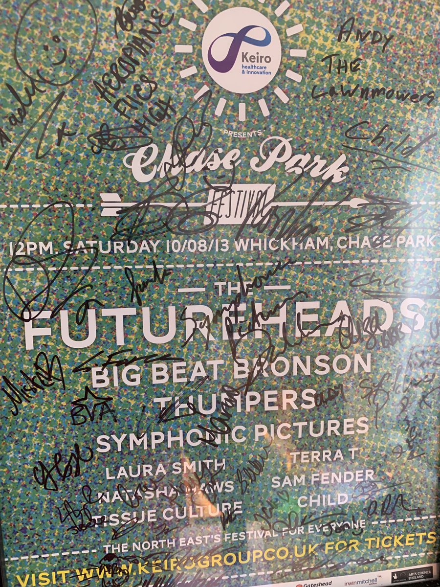 Chase Park Festival (@chaseparkfest) on Twitter photo Reminiscing about the festival in 2013. It’s great that <a href="/thefutureheads/">The Futureheads</a> are back and that <a href="/samfendermusic/">Sam Fender</a> is headlining a sellout @Mouth_Tyne_Fest !! Looking forward to the summer now!!! Reminiscing about the festival in 2013. It’s great that <a href="/thefutureheads/">The Futureheads</a> are back and that <a href="/samfendermusic/">Sam Fender</a> is headlining a sellout @Mouth_Tyne_Fest !! Looking forward to the summer now!!!